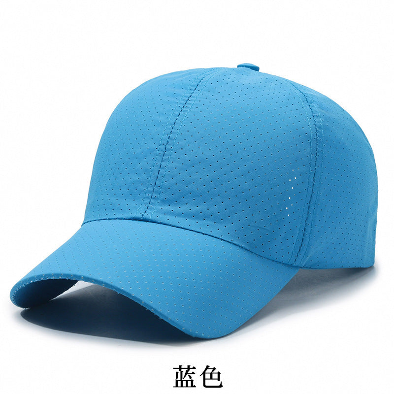 Wholesale Summer Outdoor Casual Quick-drying Punched Mesh Riding Sports Mesh Baseball Cap